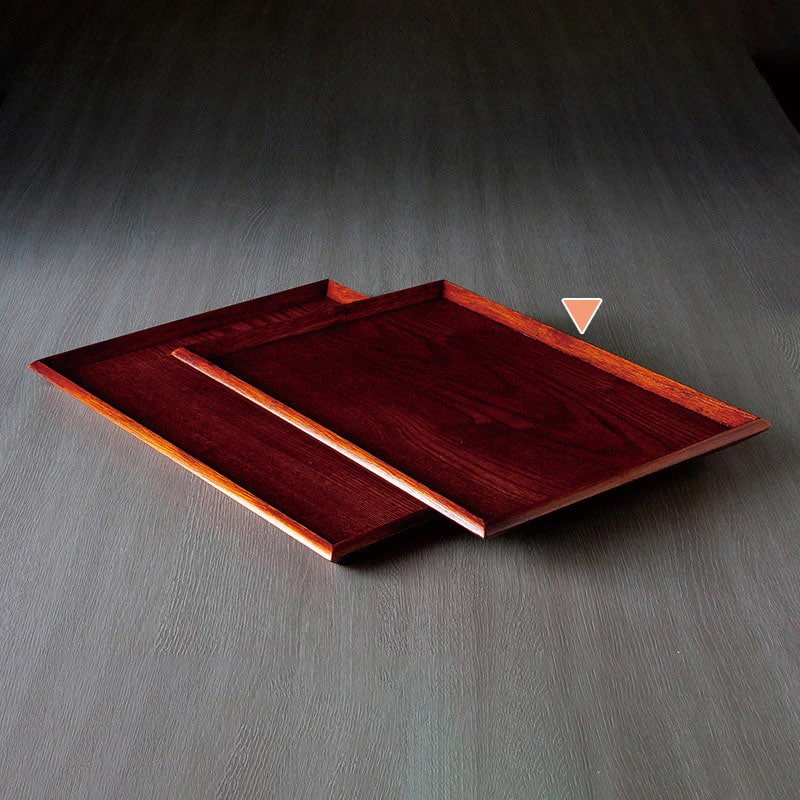 山下工芸 反型尺2会席盆 目摺 23424000 1枚（ご注文単位1枚）【直送品】