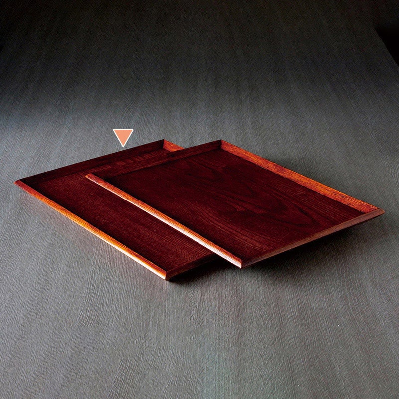 山下工芸 反型尺3会席盆 目摺 23442000 1枚（ご注文単位1枚）【直送品】