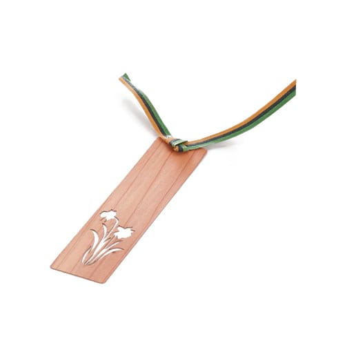 山下工芸 しおり 杉 水仙 42040090 1枚（ご注文単位1枚）【直送品】