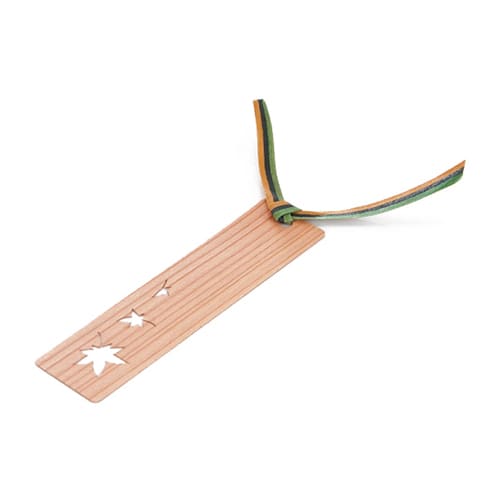 山下工芸 しおり 杉 紅葉 42040080 1枚（ご注文単位1枚）【直送品】