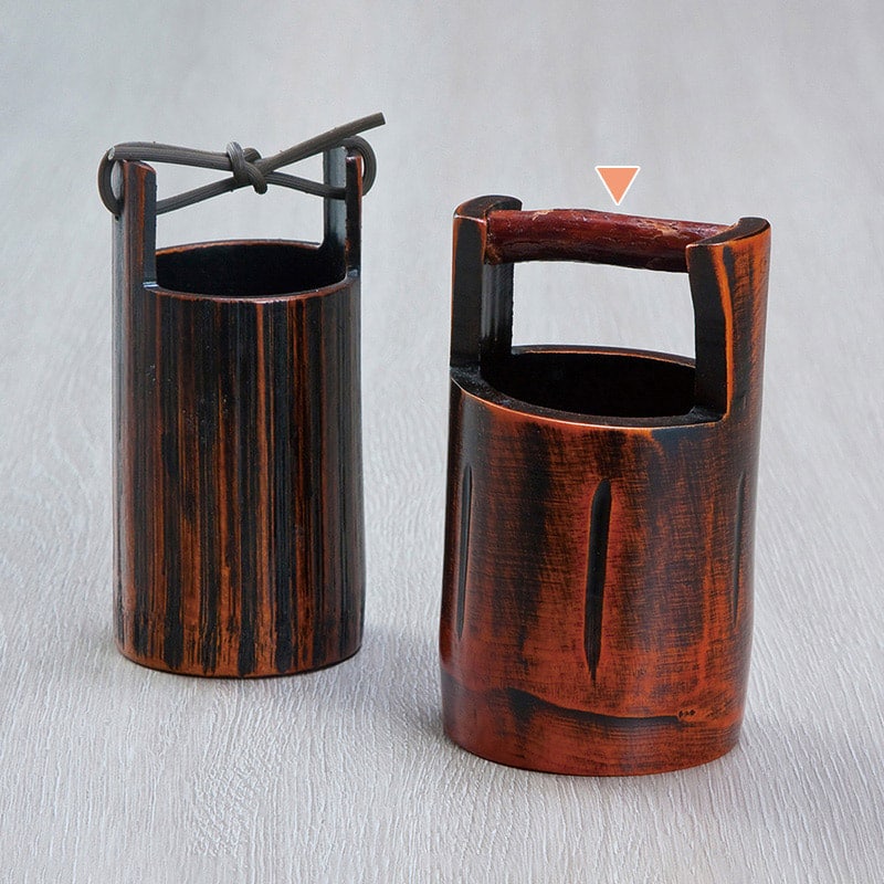 山下工芸 ミニ檜手桶一輪 42025561 1個（ご注文単位1個）【直送品】