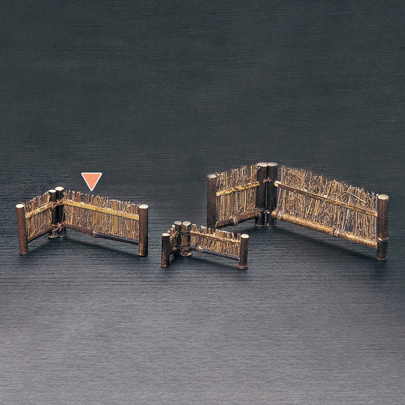 山下工芸 黒竹枝垣 小 25156000 1個（ご注文単位1個）【直送品】