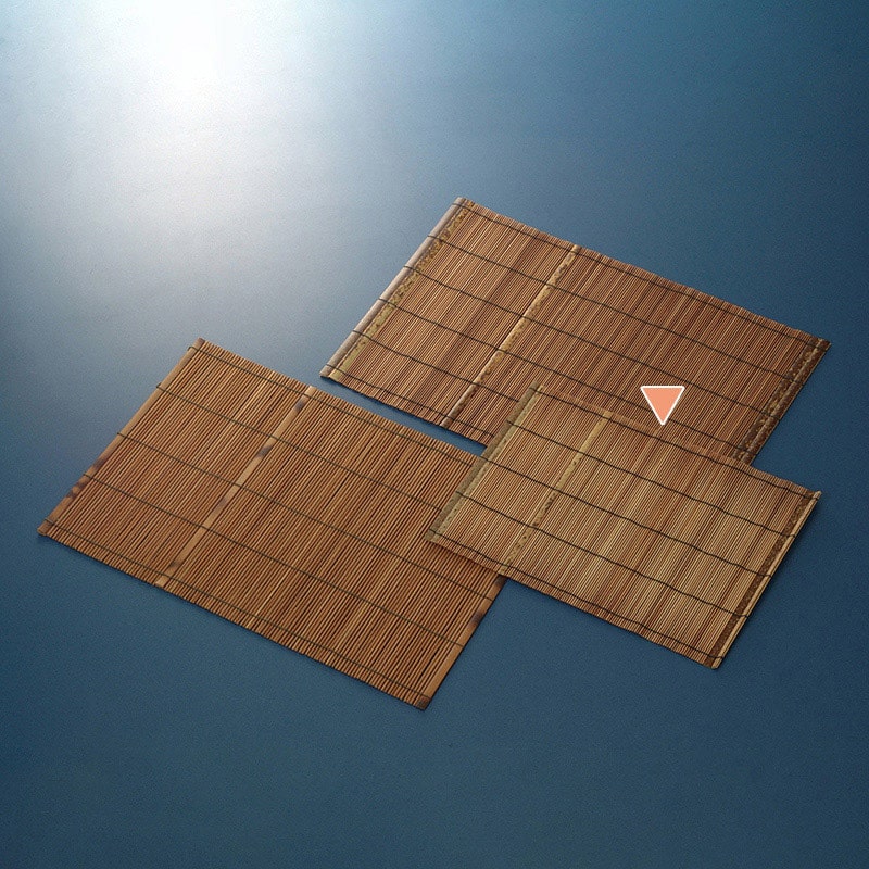山下工芸 スス竹ランチョンマット 中 25887000 1枚（ご注文単位1枚）【直送品】