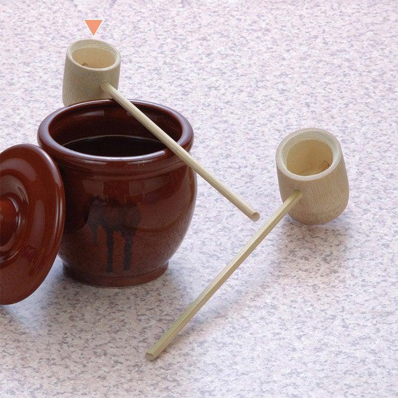 山下工芸 ロクロ豆ヒシャク ミニ 26195000 1個（ご注文単位1個）【直送品】