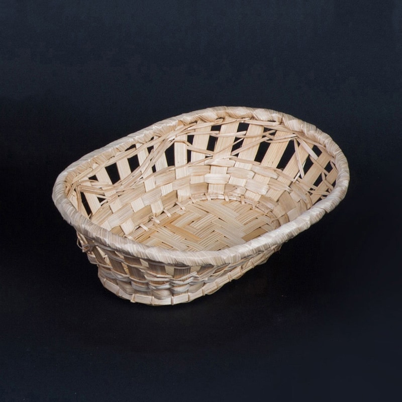 山下工芸 スカシ小判バスケツト 小 33123000 1個（ご注文単位1個）【直送品】