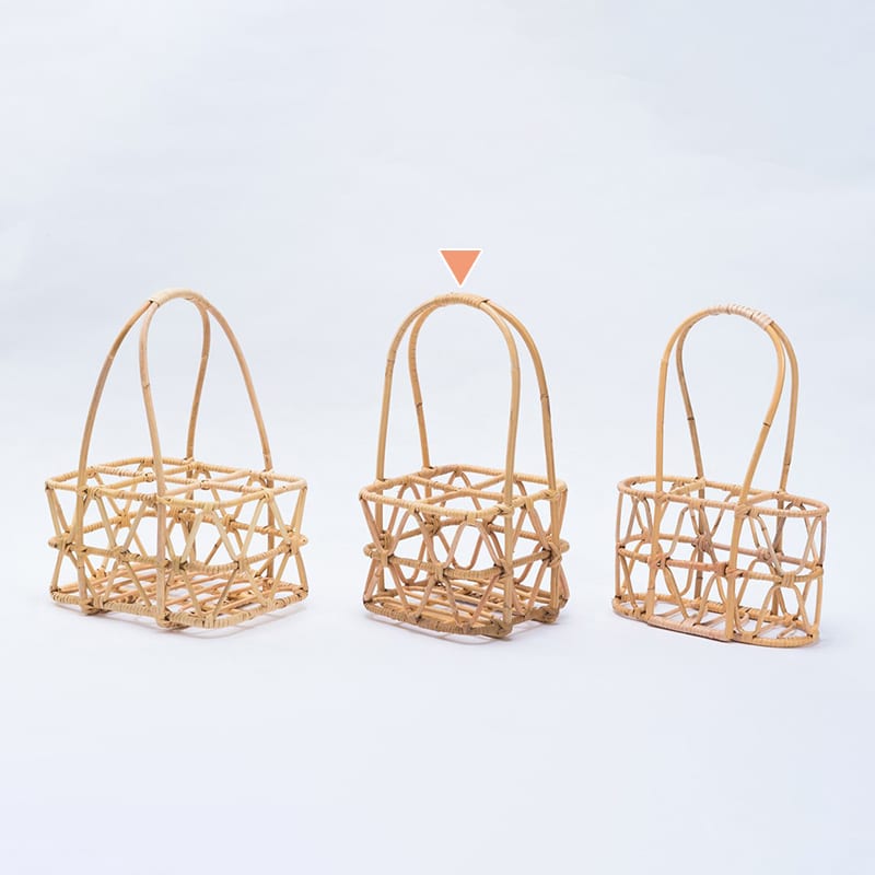 山下工芸 籐ビール運び 4本用 33142000 1個（ご注文単位1個）【直送品】