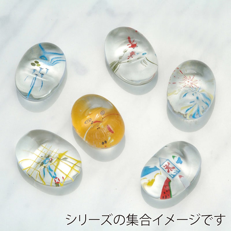 山下工芸 ガラス箸置 金魚 38019590 1個（ご注文単位1個）【直送品】