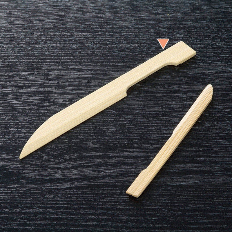 山下工芸 パーティナイフ 12cm 100本入 39689000 1袋（ご注文単位1袋）【直送品】