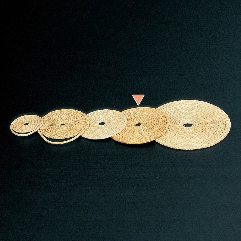 山下工芸 白鍋敷 中 40909000 1個（ご注文単位1個）【直送品】