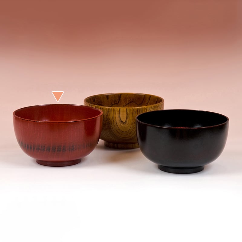 山下工芸 木製どんぶり 5寸 根来 41011570 1個（ご注文単位1個）【直送品】