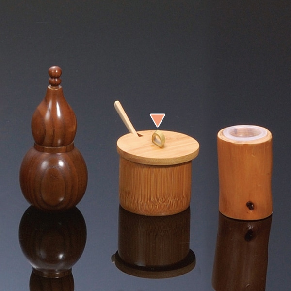 山下工芸 スス竹薬味入 スプーン付 18628000 1個（ご注文単位1個）【直送品】