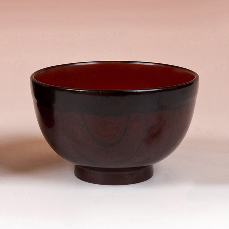 山下工芸 布着椀 木地呂 内朱 小 41011340 1個（ご注文単位1個）【直送品】
