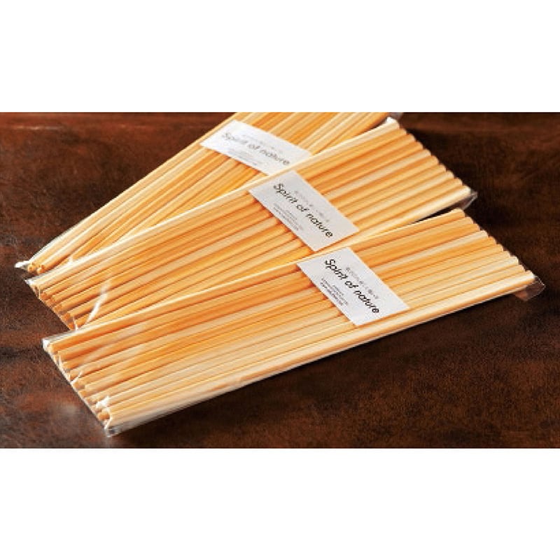 山下工芸 スス竹先角箸 天丸 10膳セット 27021200 1パック（ご注文単位1パック）【直送品】