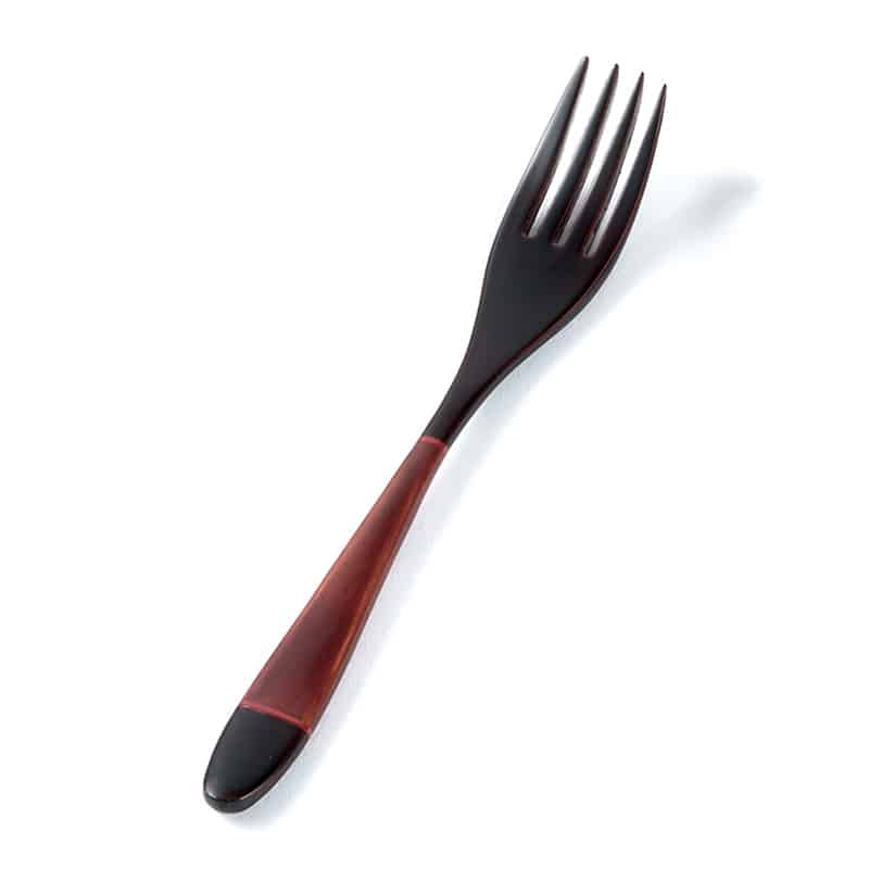 山下工芸 雅フォーク 溜 26020930 1本（ご注文単位1本）【直送品】