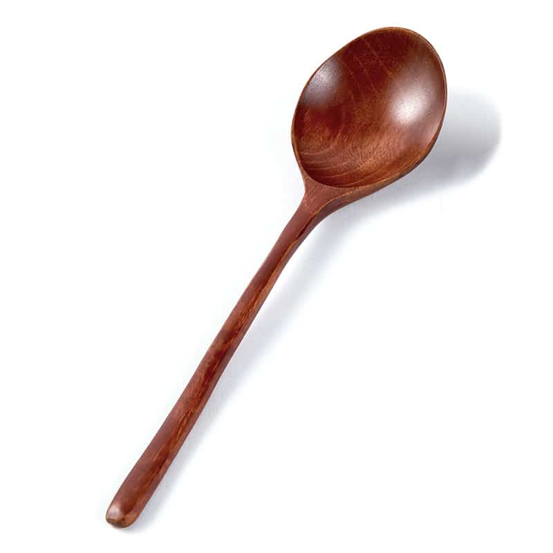 山下工芸 木製漆塗取分スプーン 26021110 1本（ご注文単位1本）【直送品】