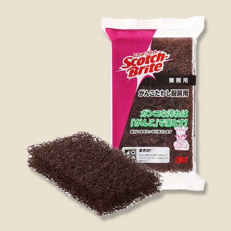 スリーエムジャパン たわし がんこたわし 厨房用 1個