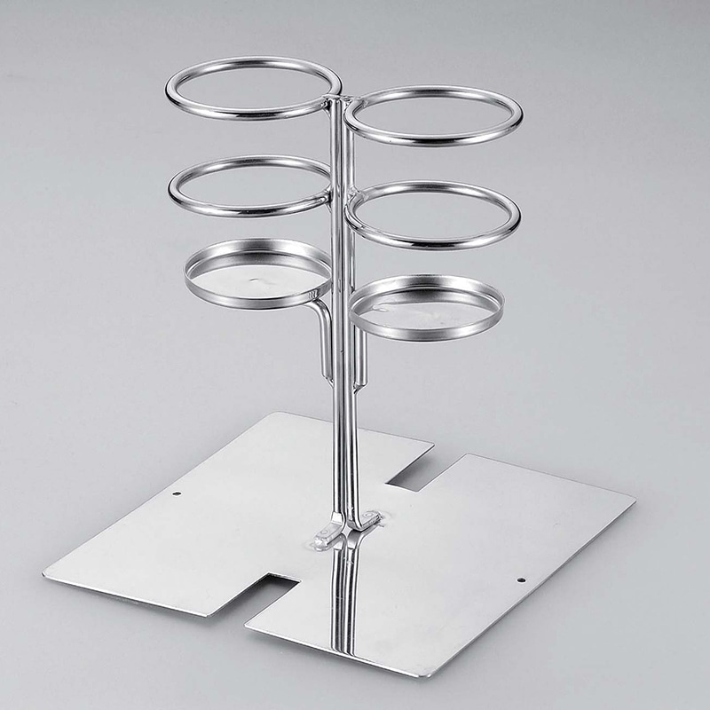 18-8　IKD　抗菌　スーパートング箸ホルダー ダブル  1個（ご注文単位1個）【直送品】