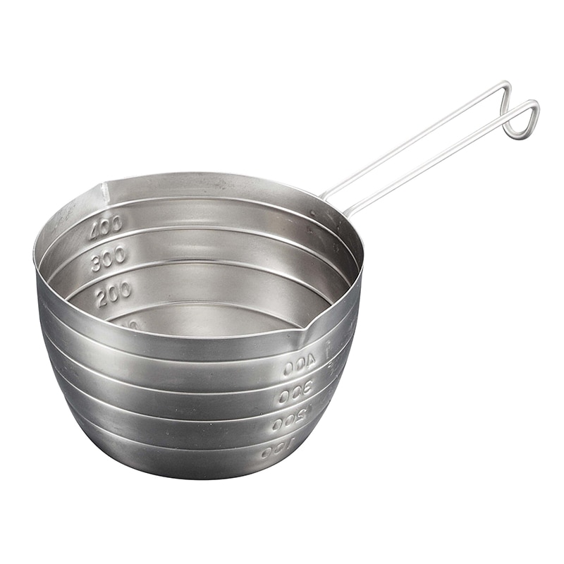 エコクリーン　18-0　湯煎用　計量カップ 200cc  1個（ご注文単位1個）【直送品】