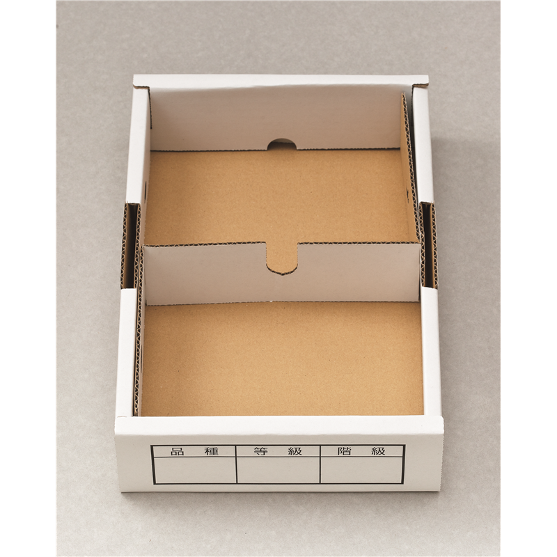 山形段ボール 山形のさくらんぼ 化粧箱 身/蓋 500g×2パック用 YD25 50箱/1セット(ご注文単位1セット)【直送品】
