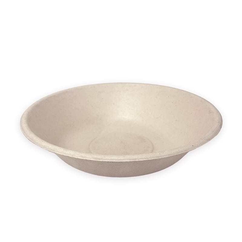 プラテック45 未晒しバガスボウル S φ15cm 30枚入 NPL-L010 1パック（ご注文単位32パック）【直送品】