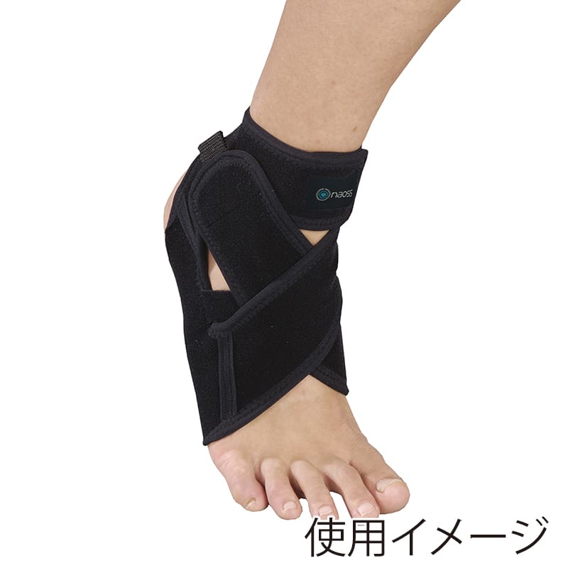 丸光産業 アンクルレスキュー オープン ブラック フリー 100905 1枚（ご注文単位1枚）【直送品】