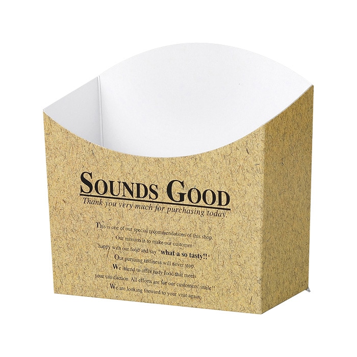 水野産業 スナックカートン SOUNDSカートン 小 69083 500個/束(ご注文単位4束)【直送品】