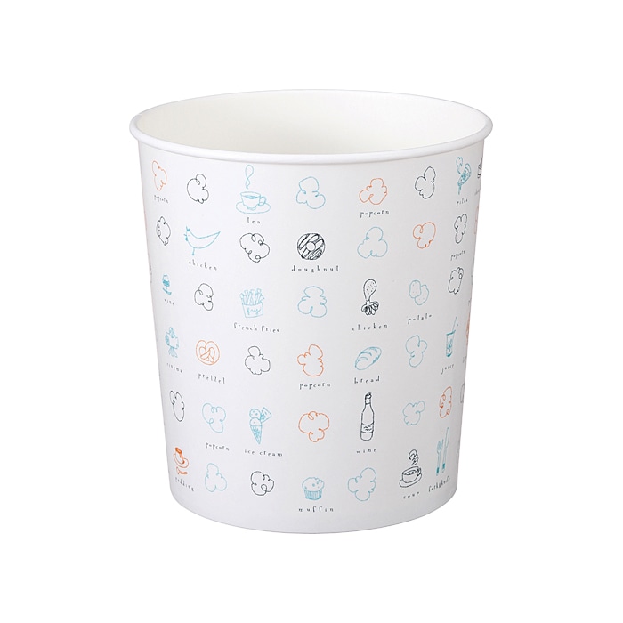 水野産業 スナックバケット 92オンス 188026 25個/束(ご注文単位6束)【直送品】