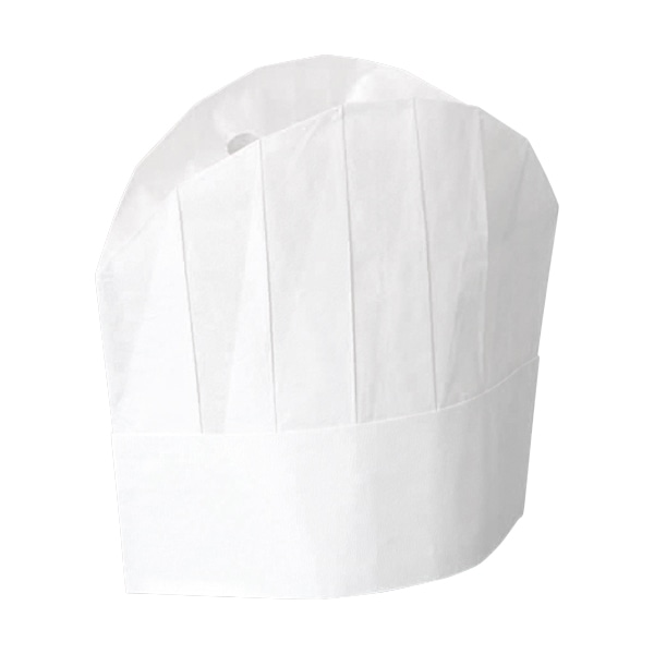 水野産業 オーバルシェフハット 紙　235　BLOP-235 187909 50個/束（ご注文単位5束）【直送品】