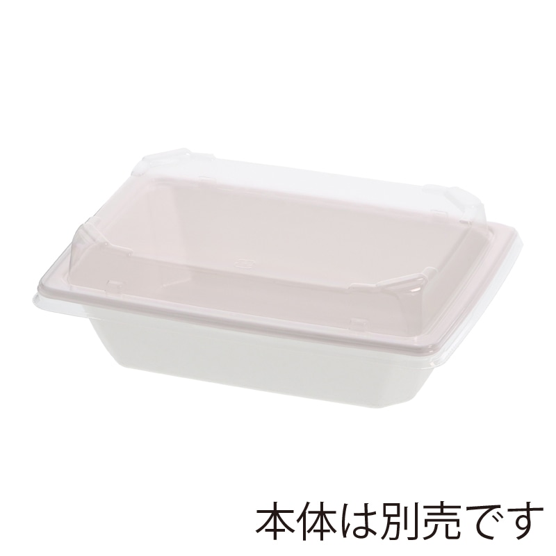 ケーピープラテック 丼容器 KMPランチ KMP-10 フタ耐熱 50枚/袋(ご注文単位16袋)【直送品】