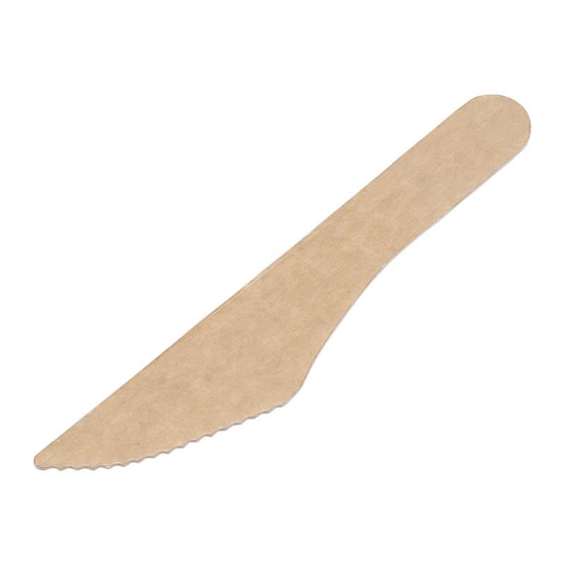 水野産業 紙ナイフ133　クラフト　バラ  00392 100個/束（ご注文単位40束）【直送品】