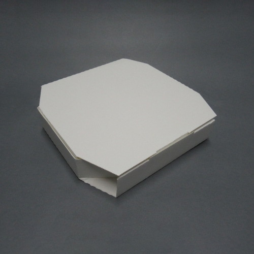 水野産業 ピザボックス 白 8インチ 181214 50個/袋（ご注文単位4袋）【直送品】