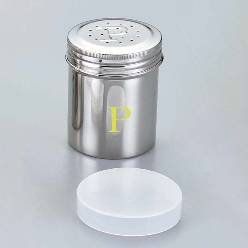 UK 18-8 蓋付調味缶 小 P缶 1個(ご注文単位1個)【直送品】