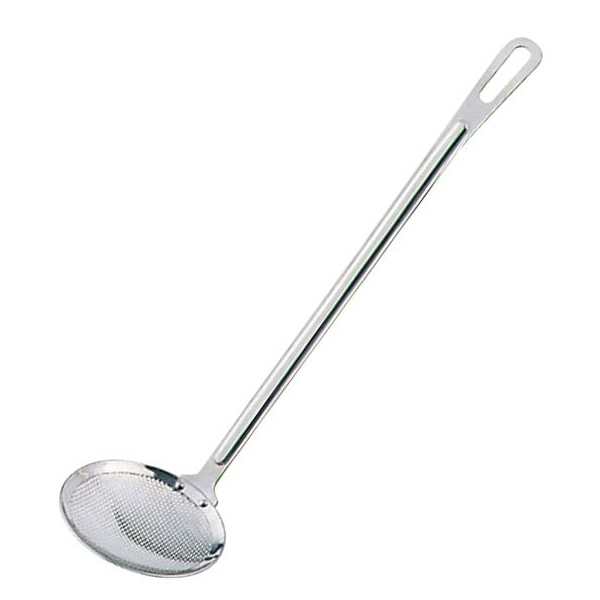 UK　18-8　パンチング　あく取り 8cm　全長315  1個（ご注文単位1個）【直送品】