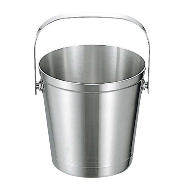 UK　18-8　S型　アイスペール　小   1個（ご注文単位1個）【直送品】