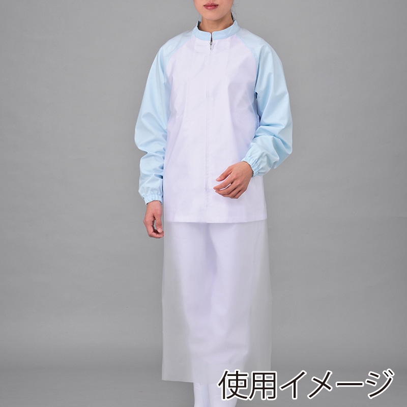 エブノ ポリエプロン 袋入 M 600 半透明 600枚/袋(ご注文単位1袋)【直送品】