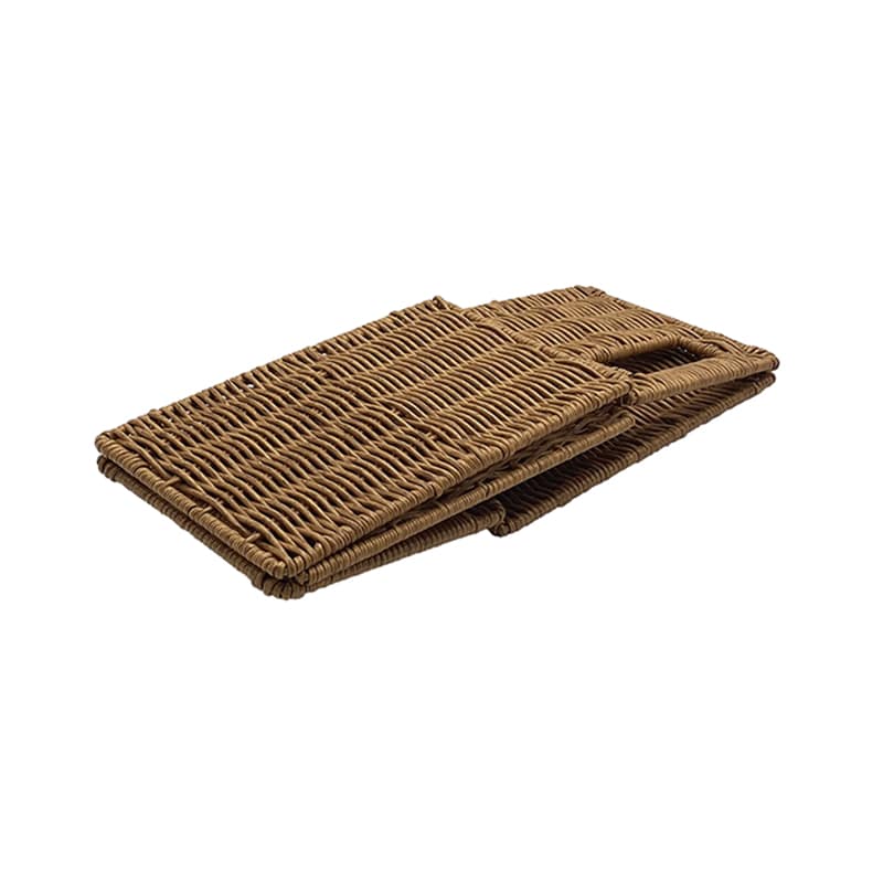 ダイカイ トーク ペイル 折り畳みバスケット フェイクPE柳 S 74145 1個(ご注文単位1個)【直送品】