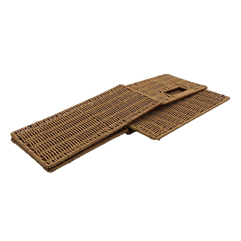 ダイカイ トーク ペイル 折り畳みバスケット フェイクPE柳 M 74146 1個(ご注文単位1個)【直送品】