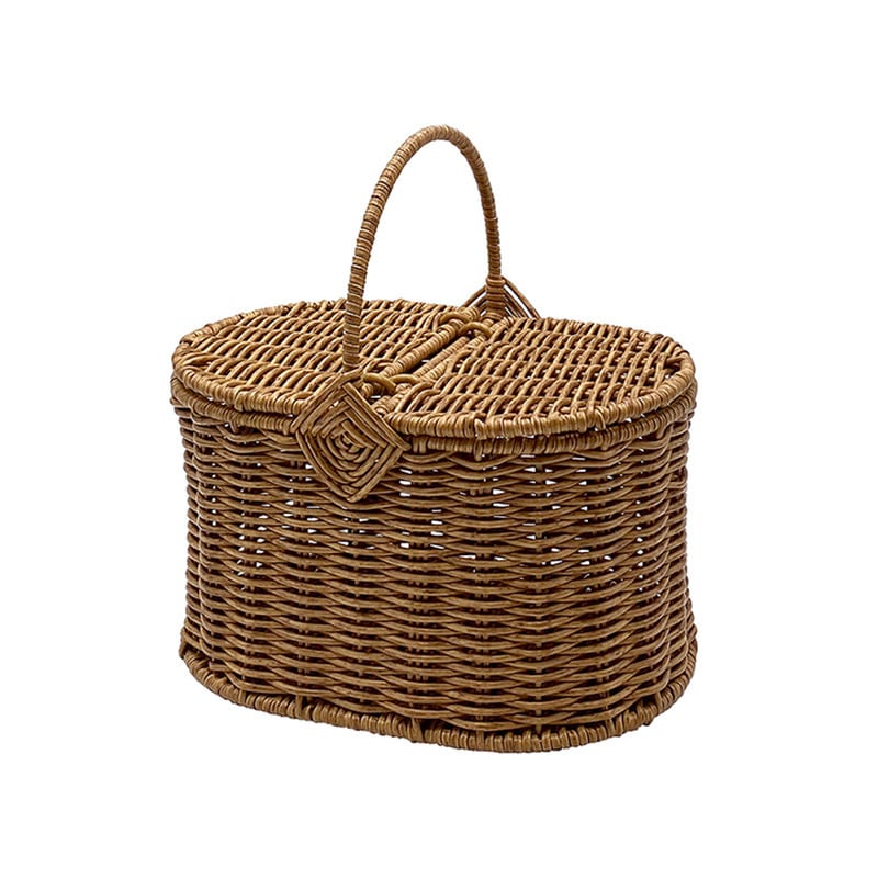 ダイカイ トーク　バルト　ピクニックバスケット フェイクPE柳　オーバル　S 74223 1個（ご注文単位1個）【直送品】