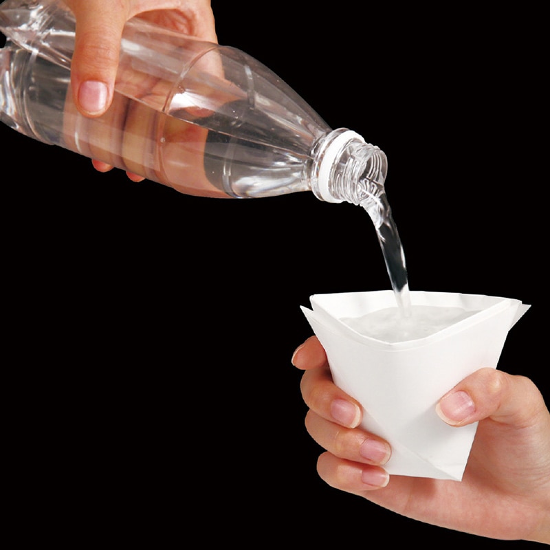 (株) アーテック 非常用食器折り紙 5枚入 1個(ご注文単位250個)【直送品】