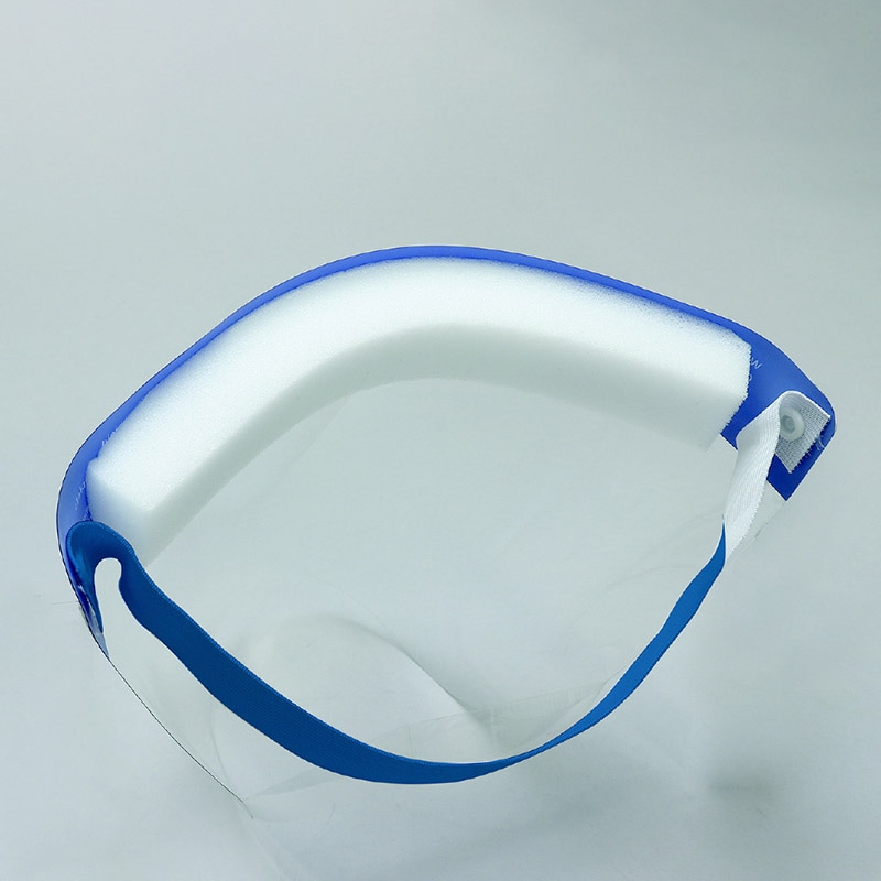 (株) アーテック カラーフェイスシールド 小 青 1個(ご注文単位200個)【直送品】