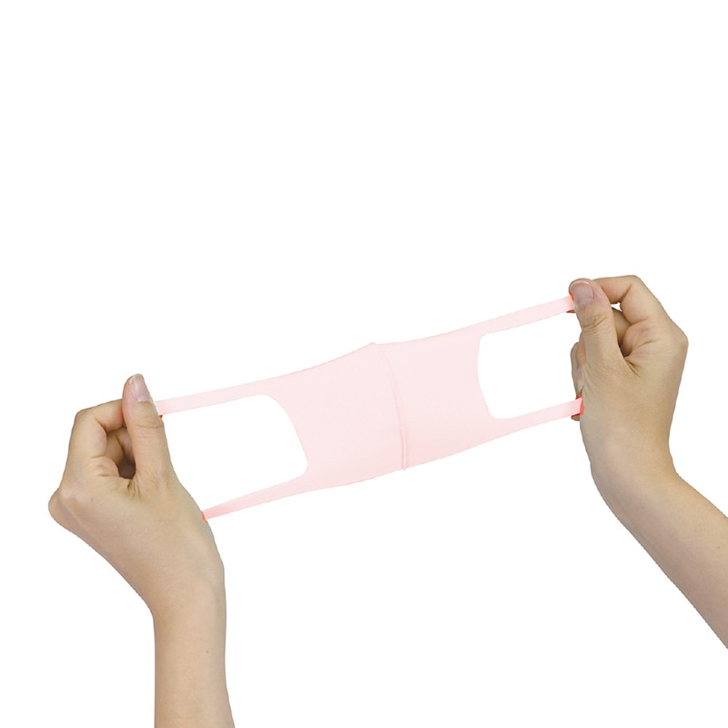 (株) アーテック ひんやり冷感マスク 大人用　3枚入 ライトピンク 1組（ご注文単位640組）【直送品】