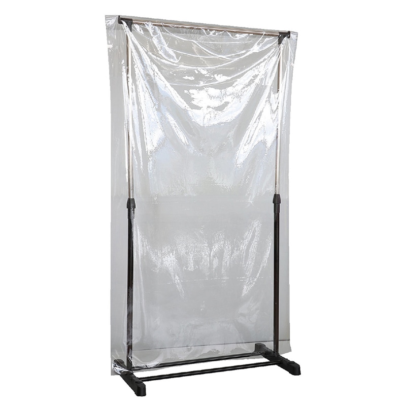 【直送品】(株) アーテック スタンディングパーテーション台170透明ビニール付 1個（ご注文単位8個）