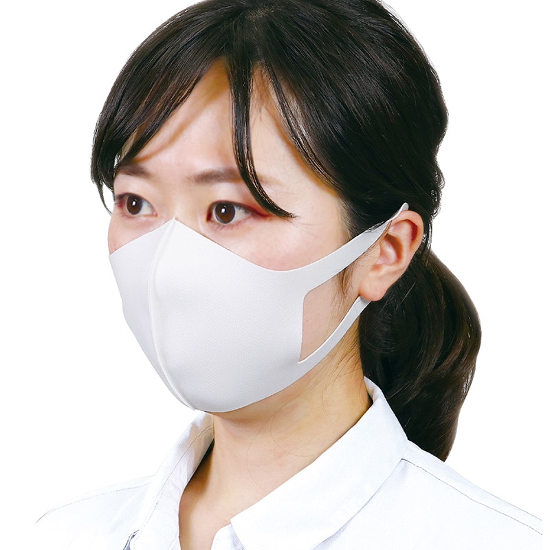 (株) アーテック なめらかフィットマスク M ホワイト 3枚入 1組(ご注文単位900組)【直送品】