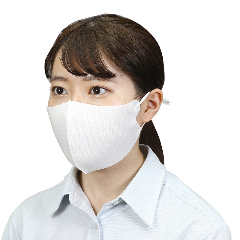 (株) アーテック エアマスク 大人用フリーサイズ 2枚入 ホワイト 1組(ご注文単位320組)【直送品】