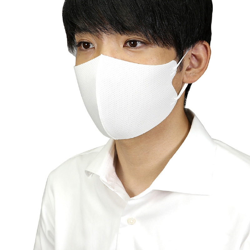 (株) アーテック エアマスク 大人用フリーサイズ 2枚入 ホワイト 1組(ご注文単位320組)【直送品】