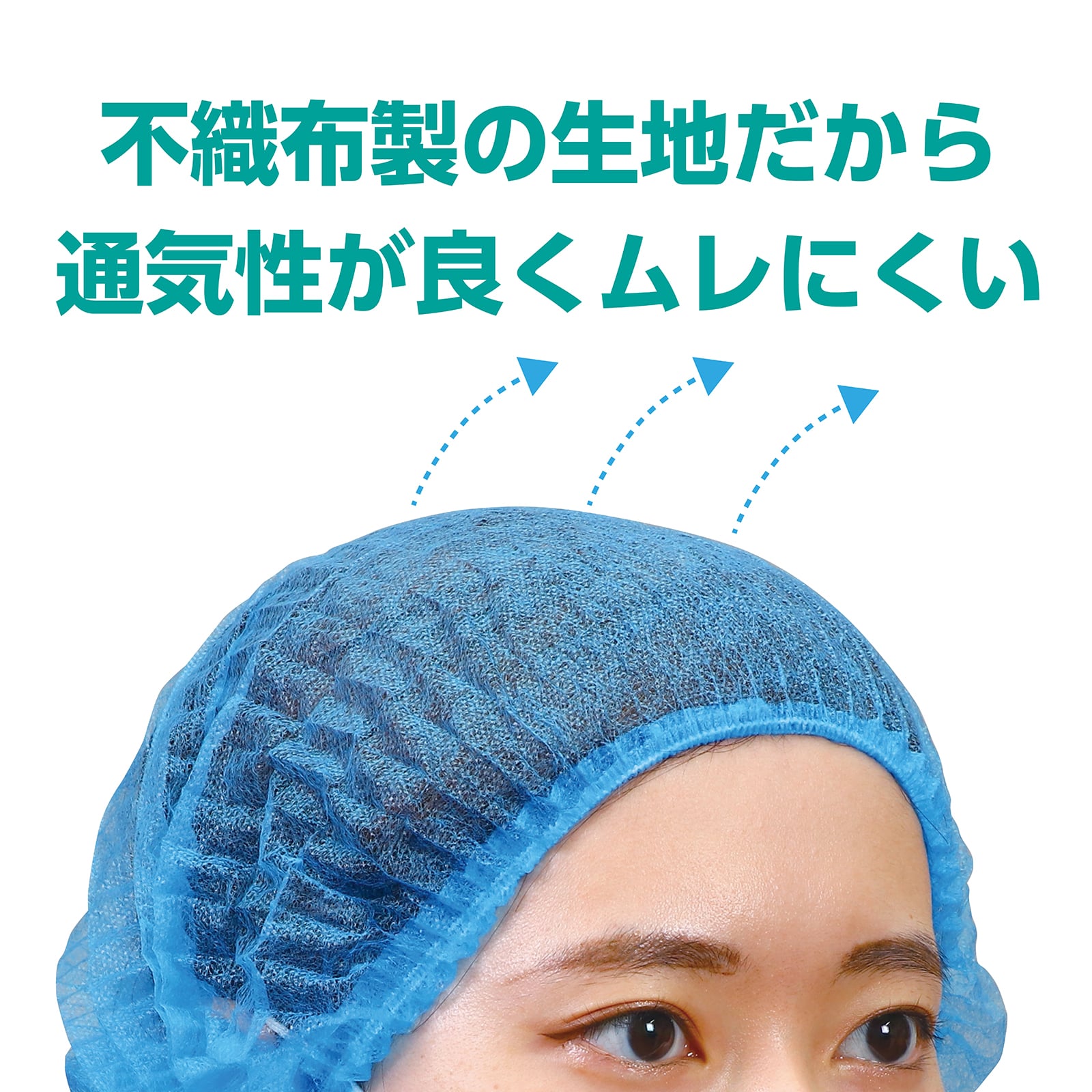(株) アーテック 不織布製ヘッドキャップ 100枚入  1組（ご注文単位30組）【直送品】