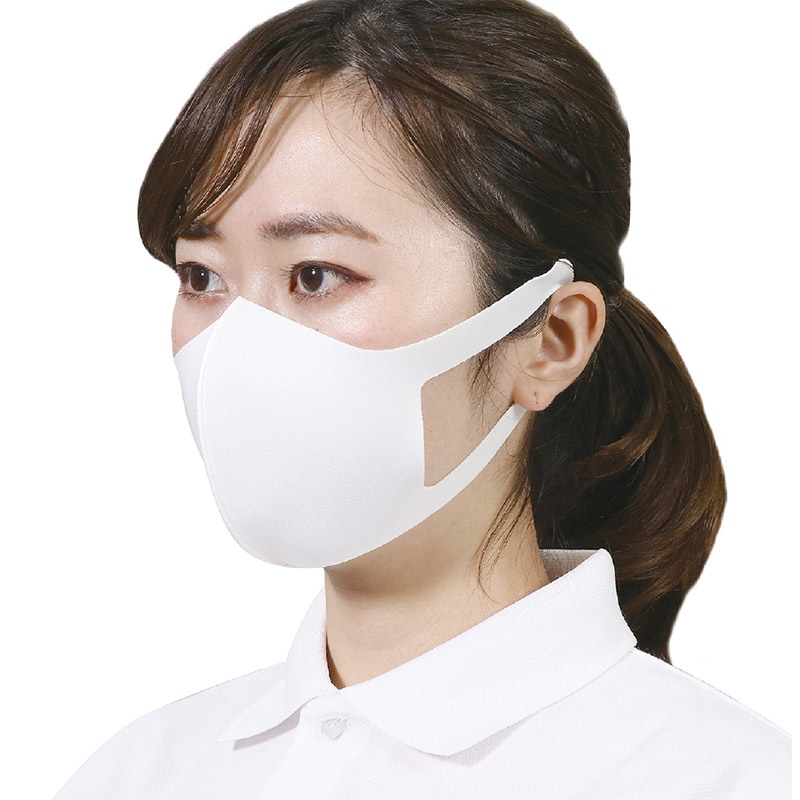 (株) アーテック あったかマスク 2枚入 ホワイト 1個(ご注文単位400個)【直送品】