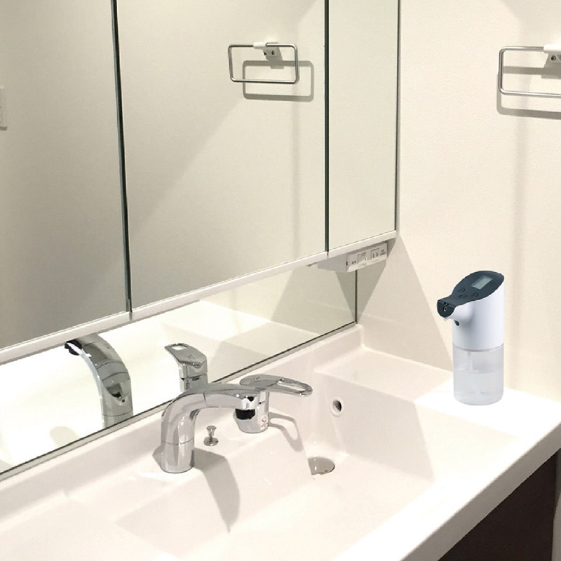 (株) アーテック 非接触検温計&オートディスペンサー アルコール消毒 1個(ご注文単位36個)【直送品】