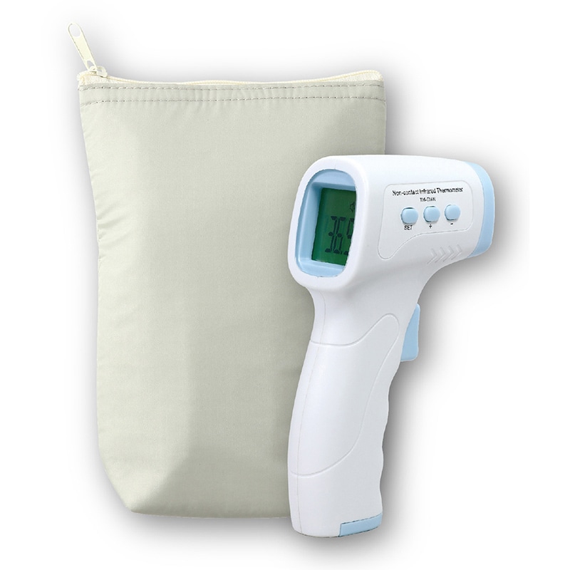 (株) アーテック 非接触温度計 保管ポーチ付 1個(ご注文単位80個)【直送品】
