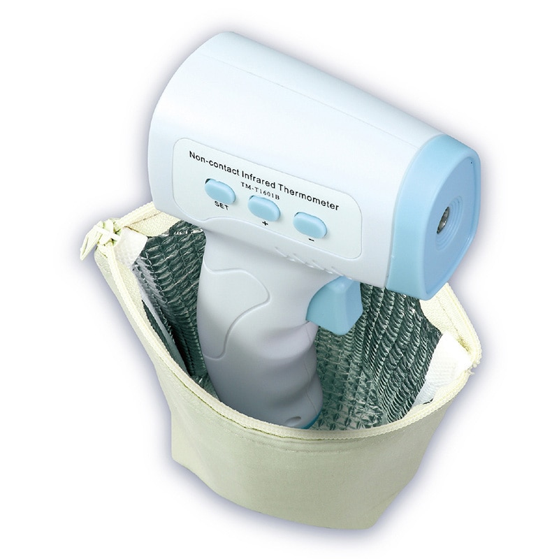 (株) アーテック 非接触温度計 保管ポーチ付  1個（ご注文単位80個）【直送品】